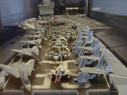 Model of USS Enterprise aircraft carrier<br>Location: <a href="https://www.google.com/maps/search/?api=1&query=38.88817,-77.01987" target="_new">Smithsonian National Air and Space Museum</a>